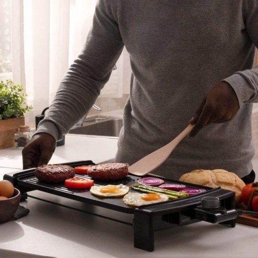 Plancha eléctrica Cecotec Tasty&Grill 3000 BlackWater MixGrill ajuste térmico 2600 W