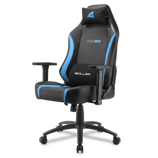 Sedia da gaming Sharkoon Skiller SGS20 Blu