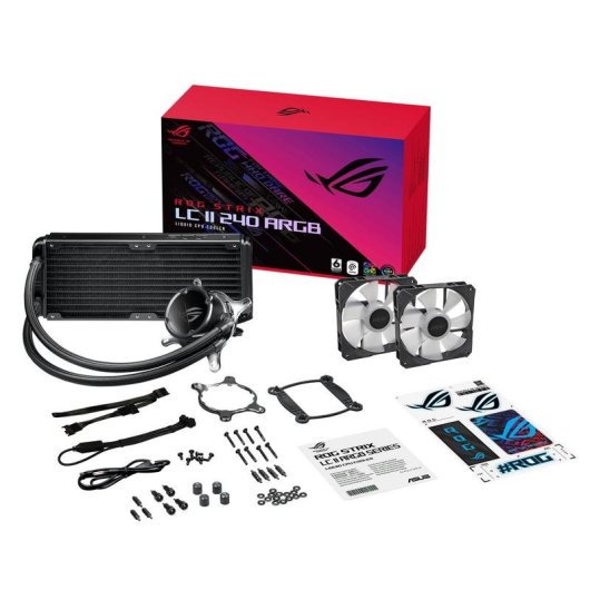 Refrigeration Liquide ASUS ROG STRIX LC II 240 ARGB 240mm 2 Ventilateurs ARGB