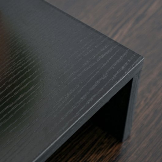 Vinsetto Soporte Elevador Ajustable para 2 Monitores 80-117 x 23.5 x 10 cm Madera Negro