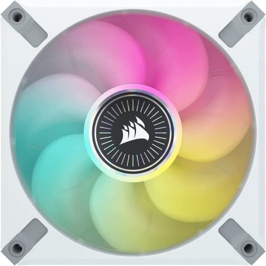 Corsair iCUE ML120 RGB ELITE Premium Pack 3 Ventiladores PWM de Levitación Magnética 120mm Blancos