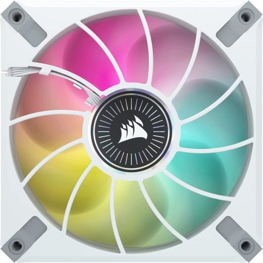 Corsair iCUE ML120 RGB ELITE Premium Pack 3 Ventiladores PWM de Levitación Magnética 120mm Blancos