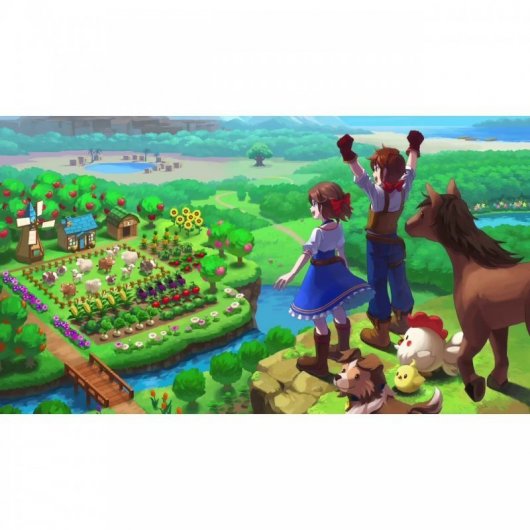 Nintendo Pack Switch OLED Blanca + Harvest Moon One World