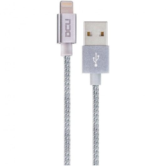 DCU Tecnologic Cabo USB 2.0 para Lightning 1 m Cinzento