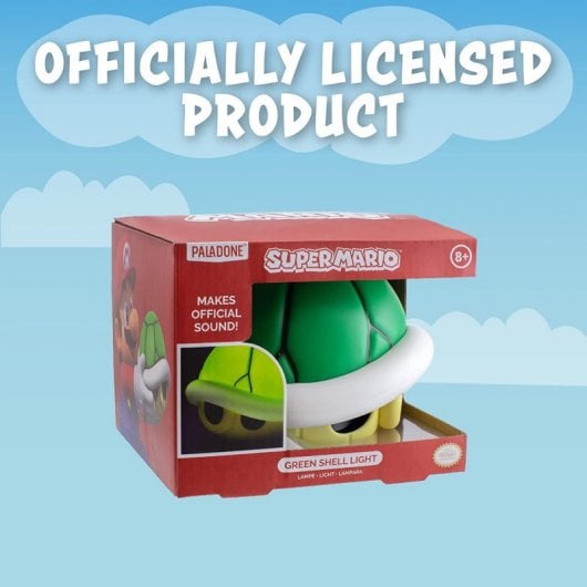 Paladone Icon Lámpara Super Mario Caparazón Verde