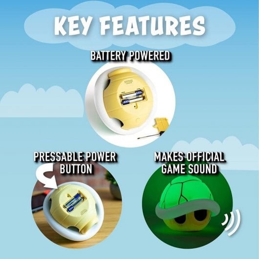 Paladone Icon Lámpara Super Mario Caparazón Verde