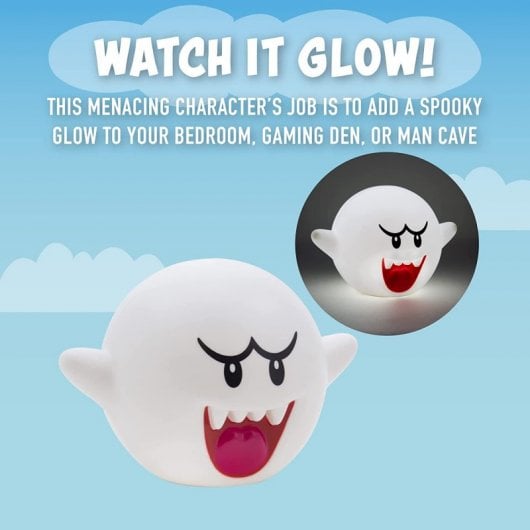 Paladone Lámpara Super Mario Boo Fantasma