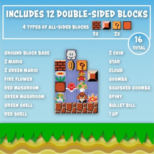 Lampe Paladone Super Mario Bros 16 blocs