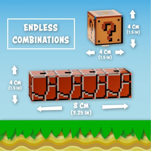 Lampe Paladone Super Mario Bros 16 blocs