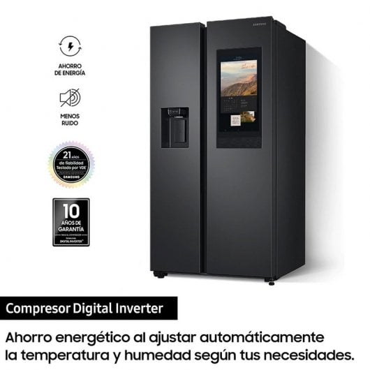 Samsung RS6HA8891B1 Frigorífico Dos Puertas E Negro