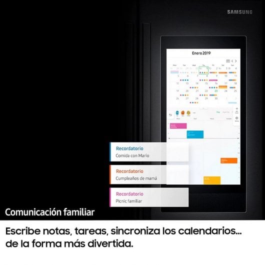 Samsung RS6HA8891B1 Frigorífico Dos Puertas E Negro