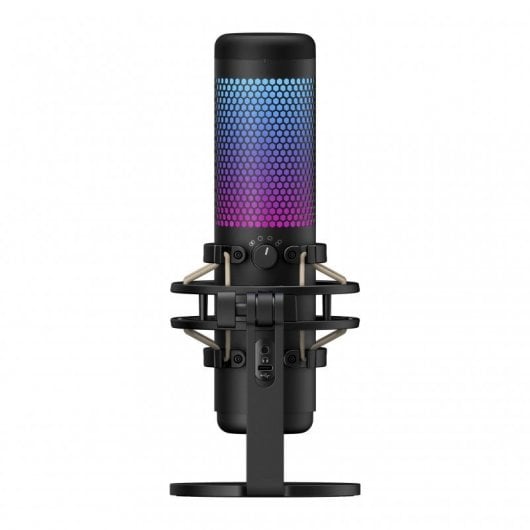 HyperX Quadcast S Micrófono RGB Condensador USB Autónomo
