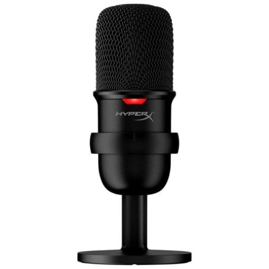 Microfono HyperX SoloCast USB cardioide con sensore touch e LED di stato