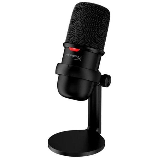 Microfono HyperX SoloCast USB cardioide con sensore touch e LED di stato