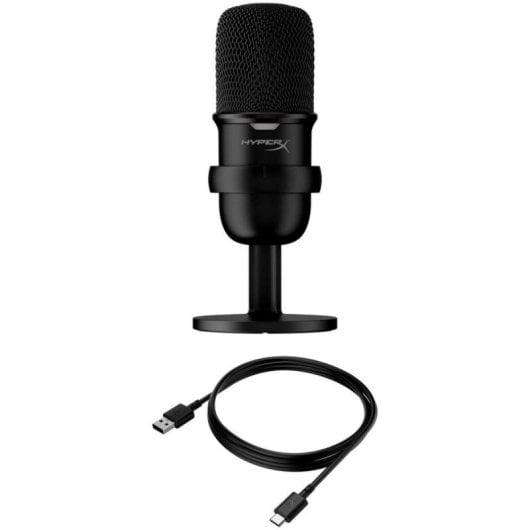 Microfono HyperX SoloCast USB cardioide con sensore touch e LED di stato