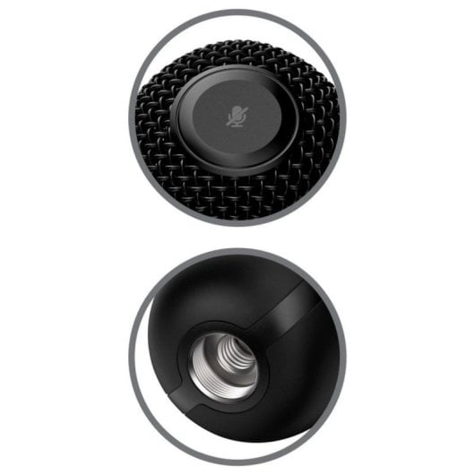 Microfono HyperX SoloCast USB cardioide con sensore touch e LED di stato