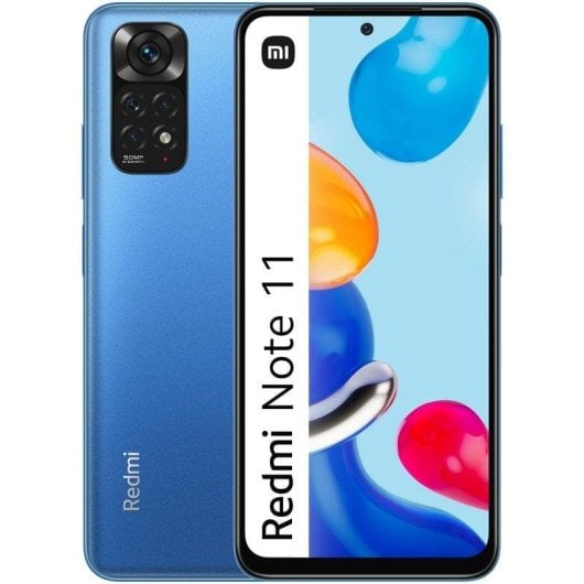 Xiaomi REDMI Note 11 4G 4GB 64GB 6.43" Azul Ocaso