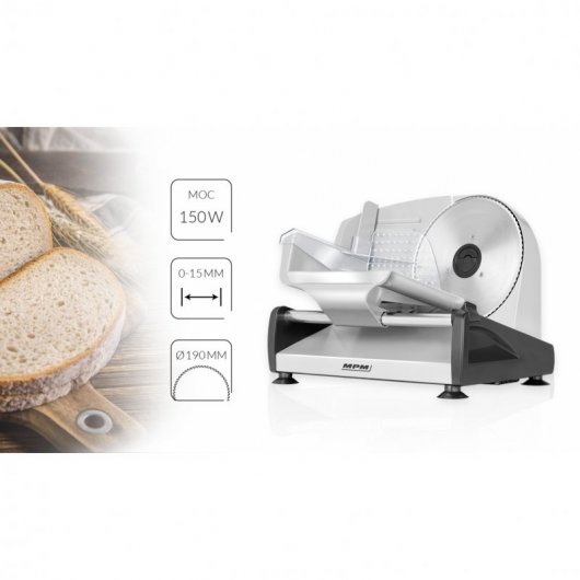 MPM MKR-04M Trancheuse 150W Inox