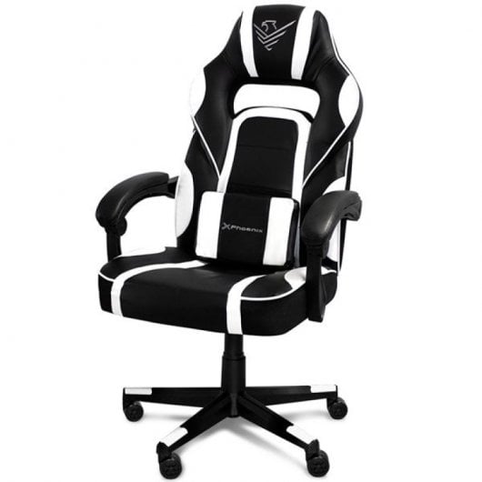 Phoenix Trophy Cadeira Gaming Preta/Branca