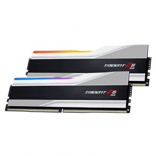 G.Skill Trident Z5 RGB Argent DDR5 5600 MHz 32 Go 2x16 Go CL40