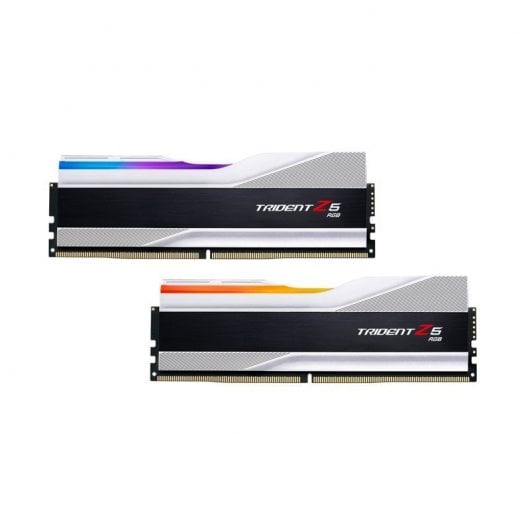 G.Skill Trident Z5 RGB Argent DDR5 5600 MHz 32 Go 2x16 Go CL40