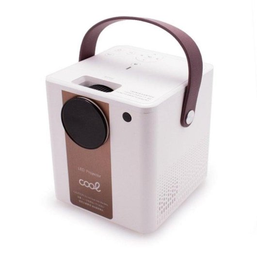 Projetor Cool Rainbow FullHD 3000 Lúmenes 200" LED LCD Smart WiFi Portátil