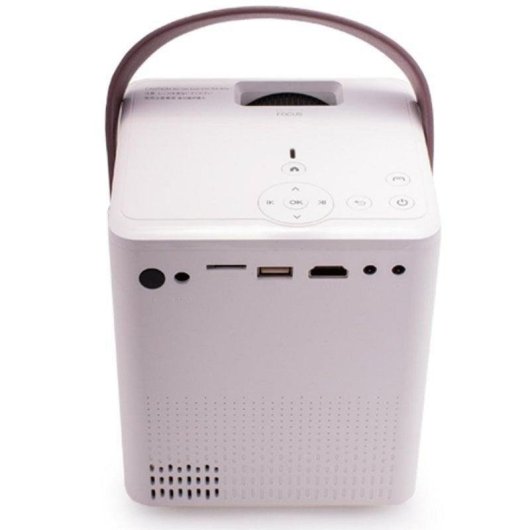 Projetor Cool Rainbow FullHD 3000 Lúmenes 200" LED LCD Smart WiFi Portátil