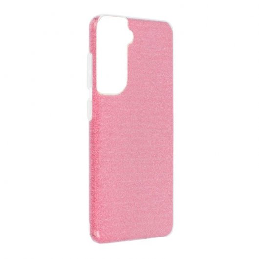 Cool Capa Glitter para Samsung Galaxy S21 FE G990B Rosa