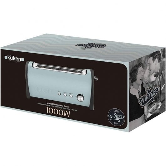 Küken Vintage Torradeira 1000W Verde