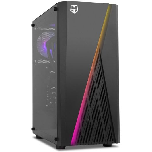 Nox Hummer Frost ARGB Vidro Temperado USB 3.0 Preta