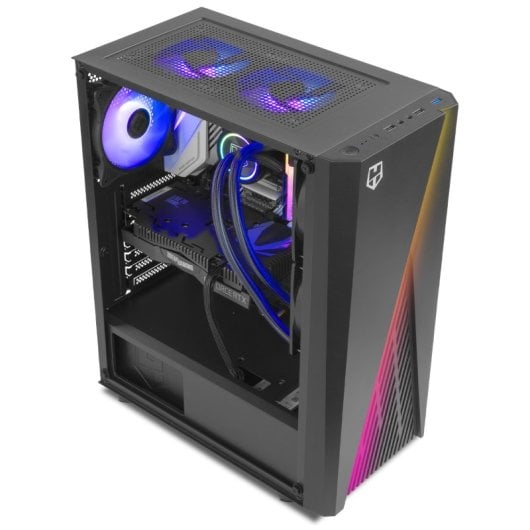 Nox Hummer Frost ARGB Vidro Temperado USB 3.0 Preta