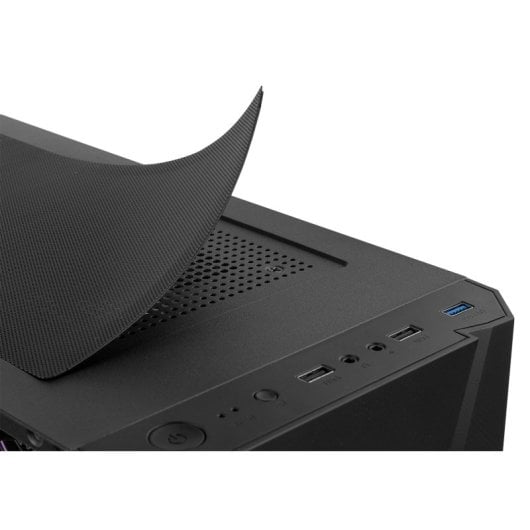 Nox Hummer Frost ARGB Vidro Temperado USB 3.0 Preta