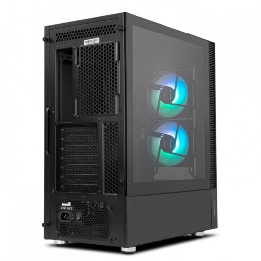 Nox Hummer Nemesis ARGB Vetro temperato USB 3.0 Nero