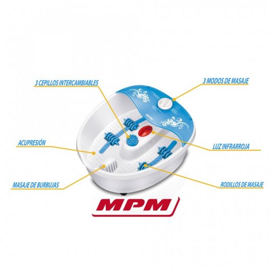 MPM MMS-01 Masajeador de Pies 70W