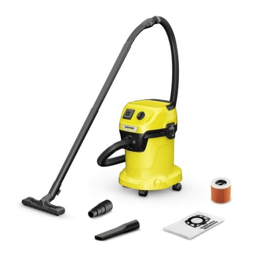 Karcher WD 3 P Aspirador Sólidos/Líquidos 1000W