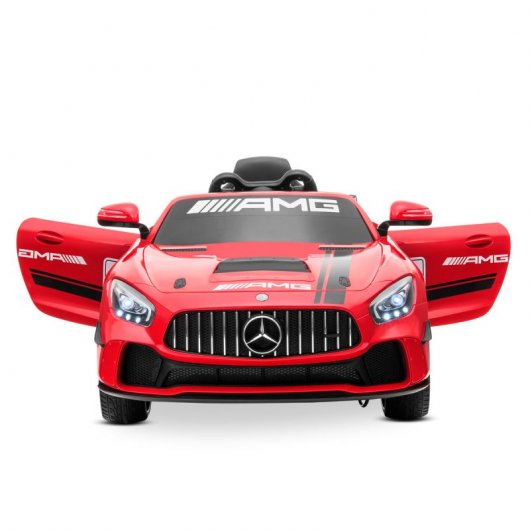 Playkin Coche Eléctrico Mercedes GT4 12V Rojo