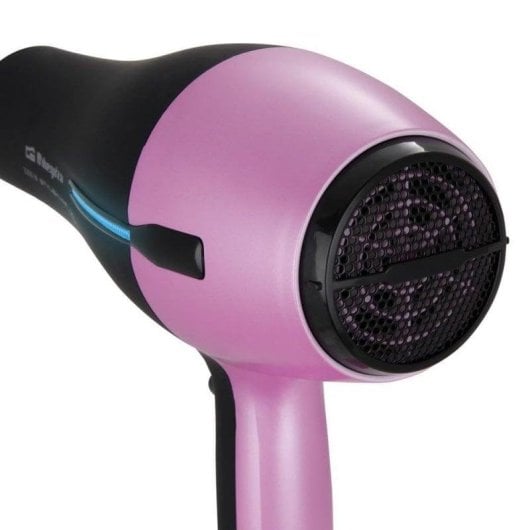 Sèche-cheveux avec Diffuseur Orbegozo SE 2320 2200W 3 Températures 2 Vitesses avec Accessoires Noir Rose