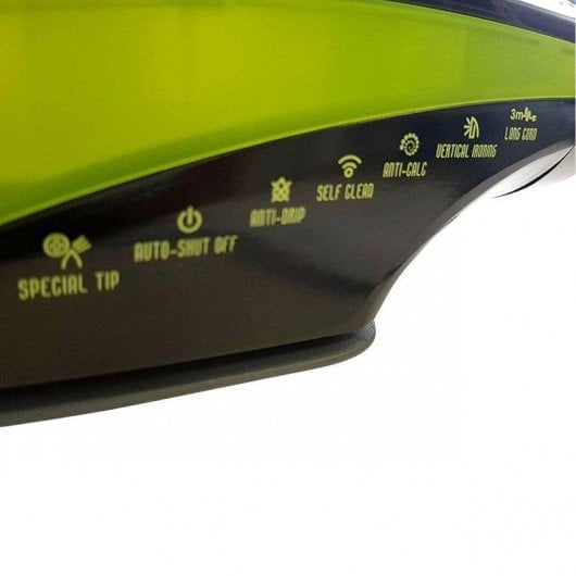 Plancha MPM MZE-04 suela cerámica 2800W sistema antigoteo y vapor regulable