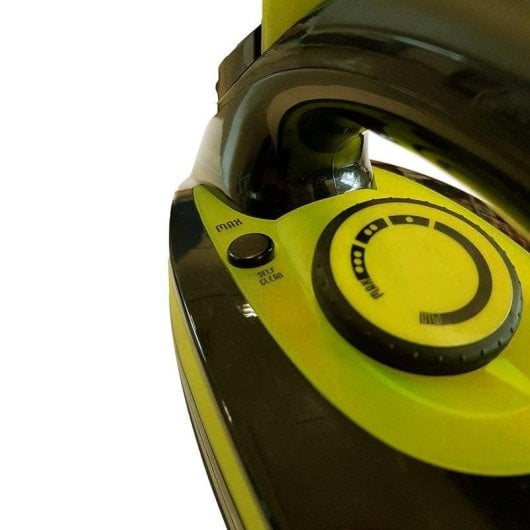 Plancha MPM MZE-04 suela cerámica 2800W sistema antigoteo y vapor regulable