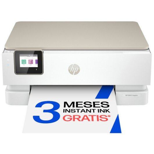 HP ENVY Inspire 7220e Multifunción Color Wifi Dúplex + 6 Meses de Impresión Gratis Instant Ink HP+
