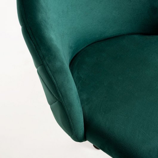Regalos Miguel Vint Silla de Oficina Terciopelo Verde