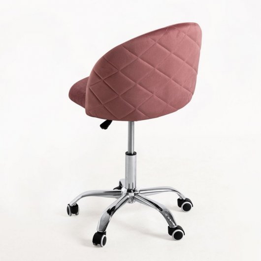 Regalos Miguel Vint Silla de Oficina Terciopelo Rosa