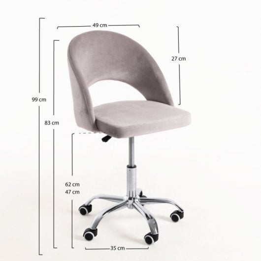 Regalos Miguel Hole Silla de Oficina Gris