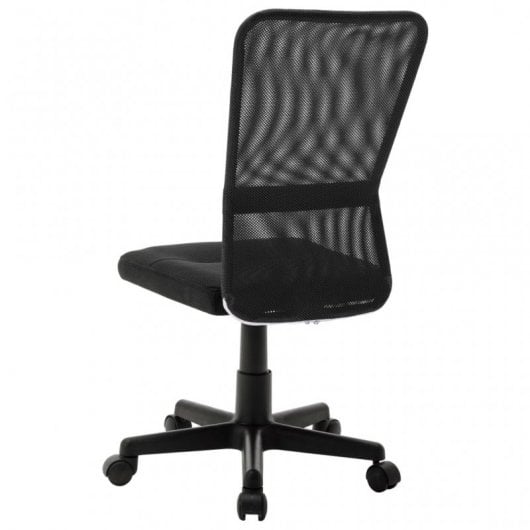 Sedia da ufficio VidaXL in rete nera