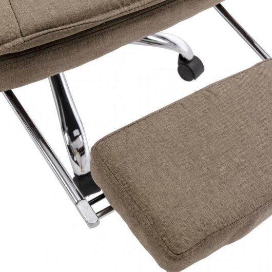VidaXL Silla de Oficina Gris