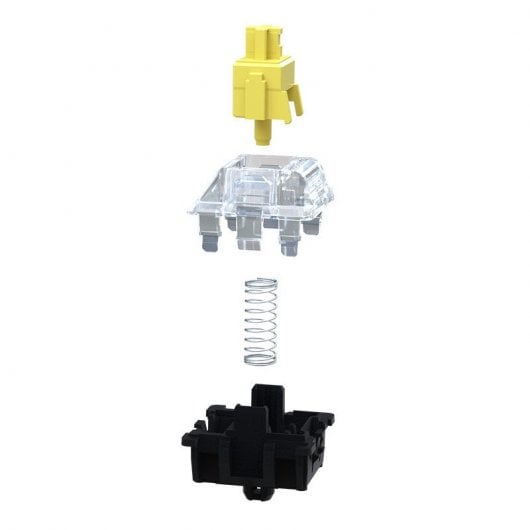 Newskill Kit 20 Switches Gateron Opto-Mecânicos Intermutáveis Yellow