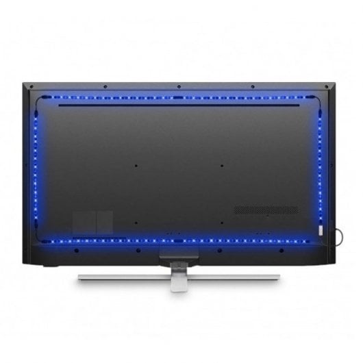 Striscia LED RGB colorata Ksix per TV con telecomando 3m