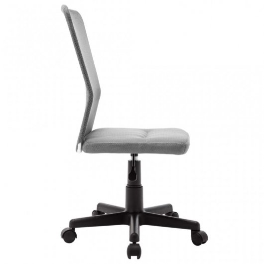 VidaXL Silla de Oficina Malla Gris