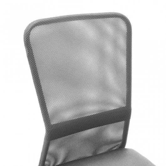 VidaXL Silla de Oficina Malla Gris