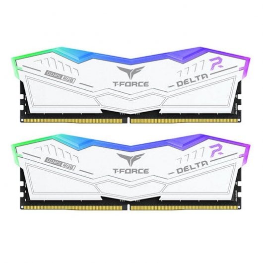 Gruppo Team Delta Bianco RGB DDR5 6400 MHz 32 GB 2x16 GB CL40